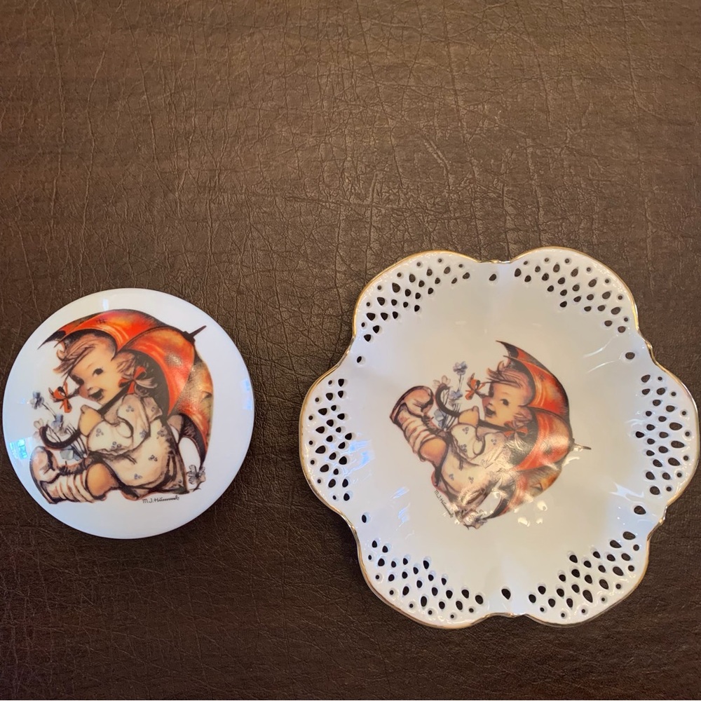 Hummel Vintage Angel Decorative Plates